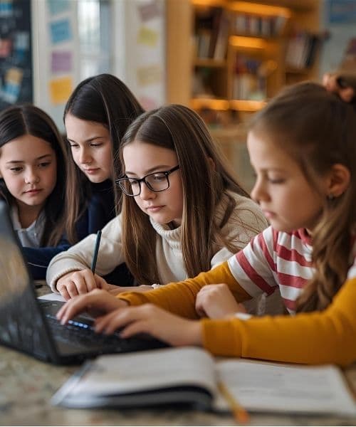 Group of students